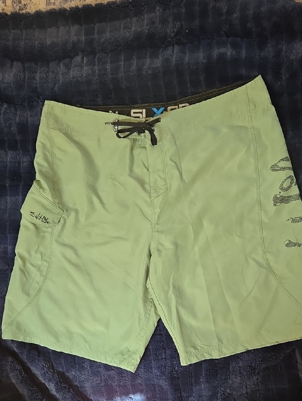 Salt Life Light Green Men's Board Shorts Size 38